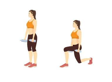 How to do BACKWARD LUNGS: