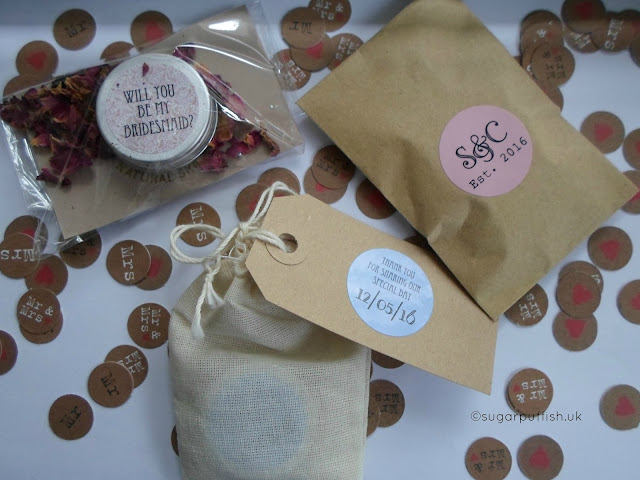 Natural and Organic Wedding Favours Sweet Cecily's lip balm