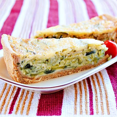 How to make Zucchini quiche