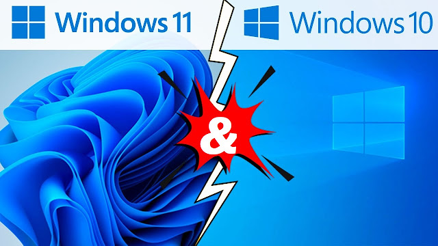 Microsoft Windows 10 and Microsoft Windows 11