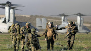 Ground SelfDefense Force personnel boarded MV22 Osprey aircraft for . (osprey)