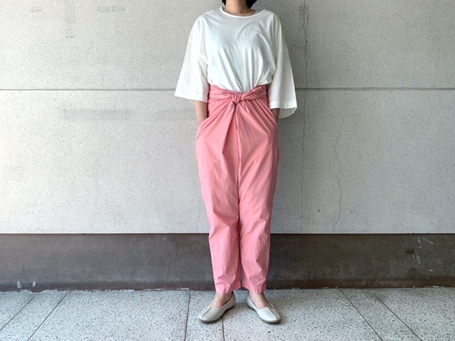 COSMICWONDER【コズミックワンダー】Cotton silk broadcloth wrapped pants◆八十八/丸亀・エイティエイト/新居浜