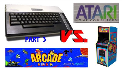 Juegos de arcade versus conversiones para computadoras Atari 8-bits | Video