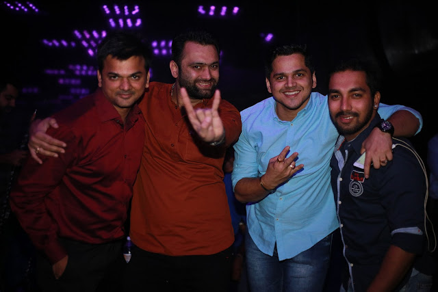 Amit Manani, Mehul Vithlani with Rahul Rai