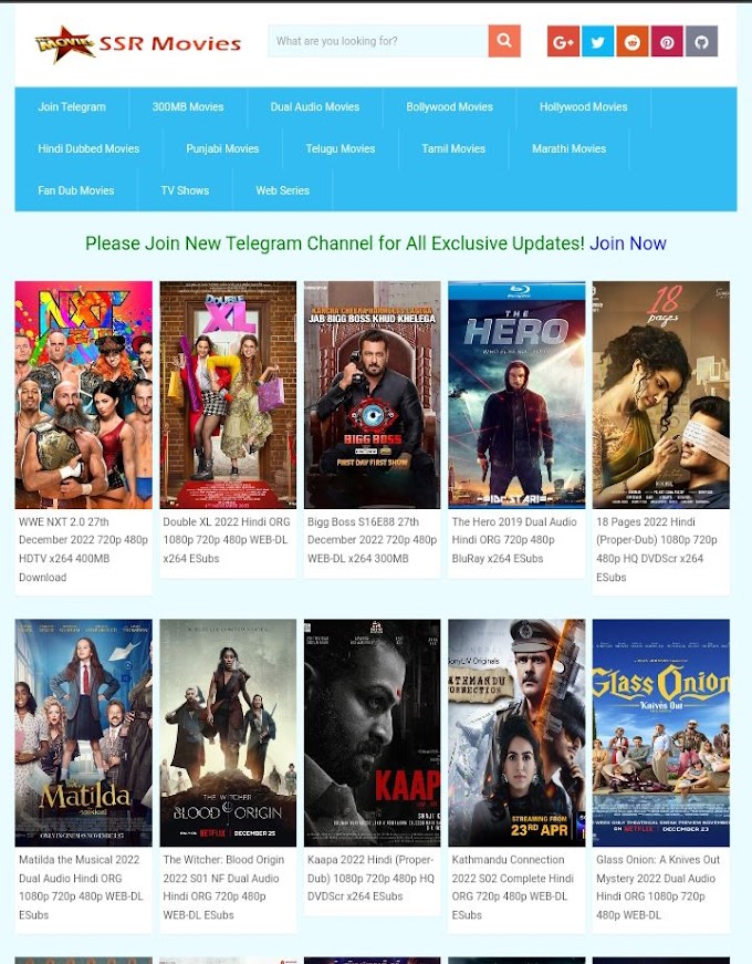 Free New Movies Download Sites for Mobile_Pc (SSR Movies_Filmyhit_Downloadhub Download Sites for Movies)