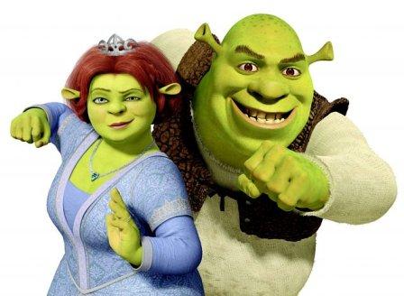 Shrek on Blog Da Teca Maria  O Amor Est   No Ar   Fiona E Shrek