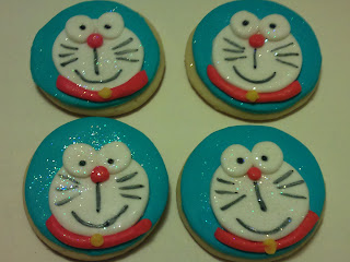 Galletas decoradas doraemon