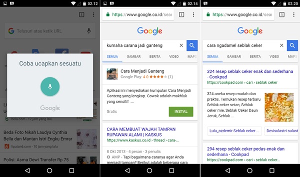  Makin kesini mesin pencari Google semakin arif dalam menawarkan balasan dari pertanyaan KEREN! Google Voice Search Bahasa Sunda dan Jawa Resmi Diluncurkan