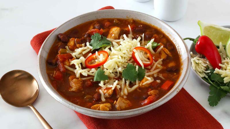  Chicken and Red Bean Chili