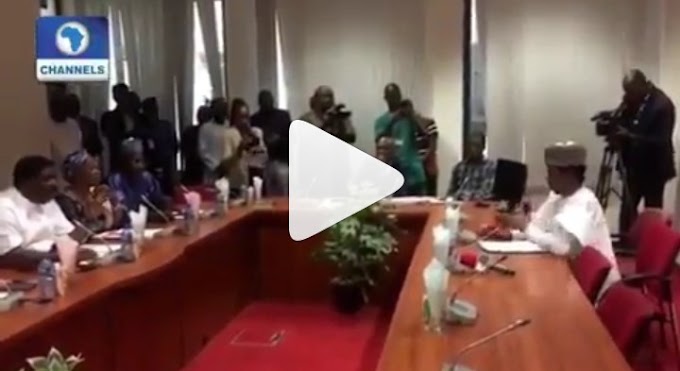 Senator Tinubu and Senator Elisha Abbo clash during panel set up for enquiry