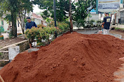 Diduga Pelaksana Pekerjaan Penataan Lingkungan Kecamatan Cibungbulang Abaikan APD