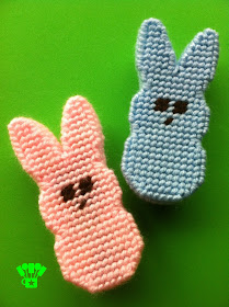 Plastic Canvas Easter Peeps Bunny Box Pattern by Kandy Kreations