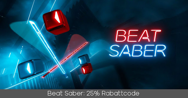 Beat Saber 25% Rabattcode (Meta Quest)