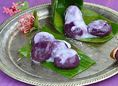  bunda yang kangen dengan masakan atau jajanan pasar perlu nih sekali Resep Kue Mendut Ubi Ungu