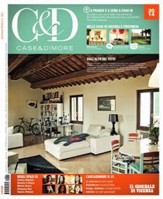 C&D Case & Dimore 15 (2014-01) - Aprile 2014 | CBR 96 dpi | Irregolare | Arredamento | Casa
CeD Case e Dimore è un quadrimestrale che entra nelle case dei personaggi vicentini, le fotografa, le descrive, cercando di cogliere gli aspetti più squisitamente personali del vivere al loro interno,accanto alle scelte architettoniche stilistiche del progettista e dell’arredatore. Attraverso rubriche e servizi redazionali CeD Case e Dimore si occupa esclusivamente della casa, dimostrando di essere molto efficace nel proporre offerte di vendita alle Agenzie immobiliari e dei rivenditori legati all’arredamento d’interni ed a complementi d’arredo.