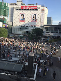 Famous Shibuya crossing