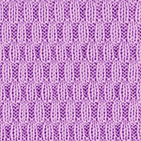 Knit Purl 25: Elongated Rib Check | Knitting Stitch Patterns.