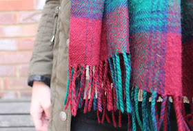 scarfs Primark Newlook Topshop winter tartan  