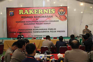 Tingkatkan Kemampuan Humas Polres Sergai Ikuti Diklat dan Rakernis.