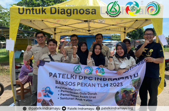 Laporan Kegiatan BAKSOS Pekan TLM 2023 Oleh DPC PATELKI Indramayu