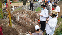 Bupati Sumedang Meletakan Batu Pertama Pembangunan Pesantren Kaligrafi