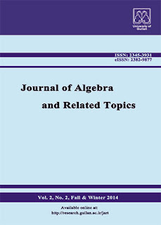 JART - Journal of Algebra and Related Topics