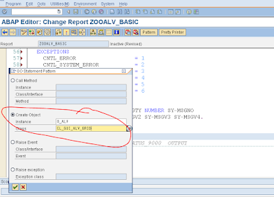 OBJECT ORIENTED ALV Report