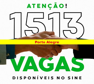 Sine Municipal de Porto Alegre anuncia 1513 vagas de emprego nesta Segunda-feira (29/05)