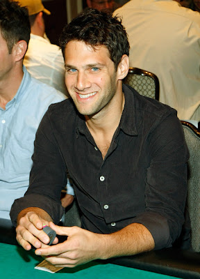 Justin Bartha at The Hangover Poker Tournament