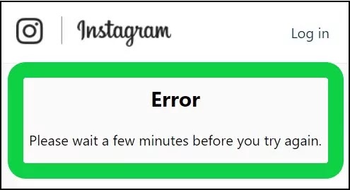 How To Fix Instagram Error Please Wait a Few Minutes Before You Try Again Problem Solved in Instagram App