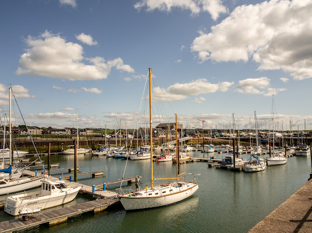 Photo of another sunny day at Maryport Marina