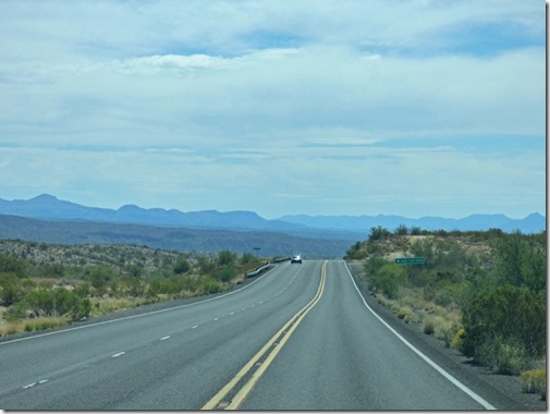 Heading South East from Lake Mead