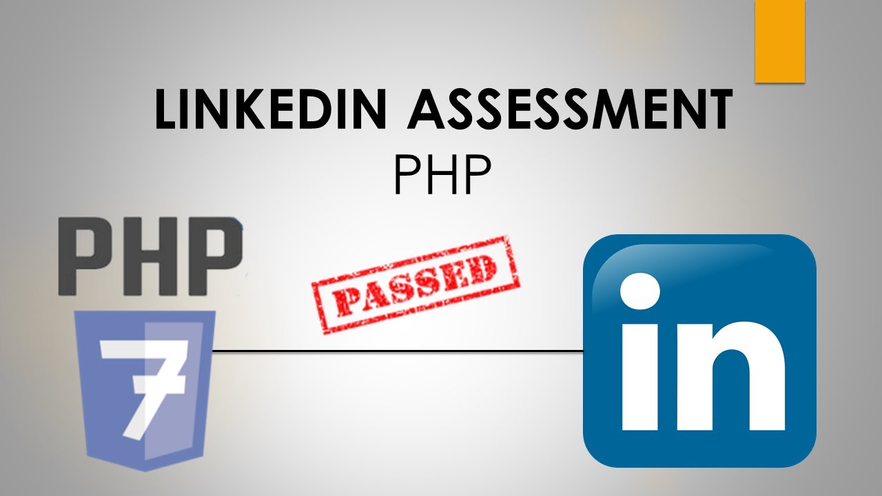 LinkedIn PHP Assessment Answers