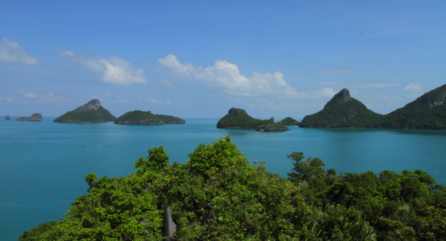 Angthong view from Moe Koh Island