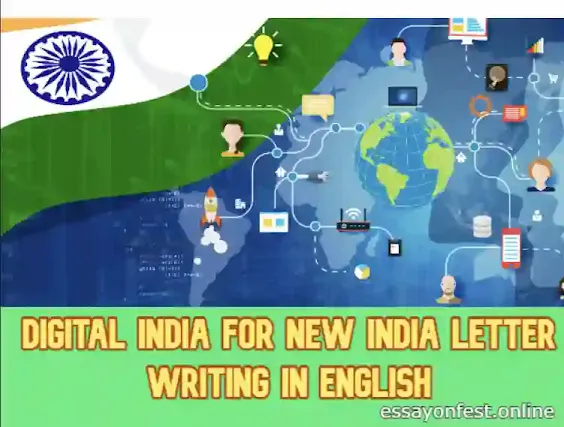 Digital India For New India Letter Writing I