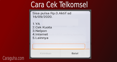 cek masa aktif telkomsel