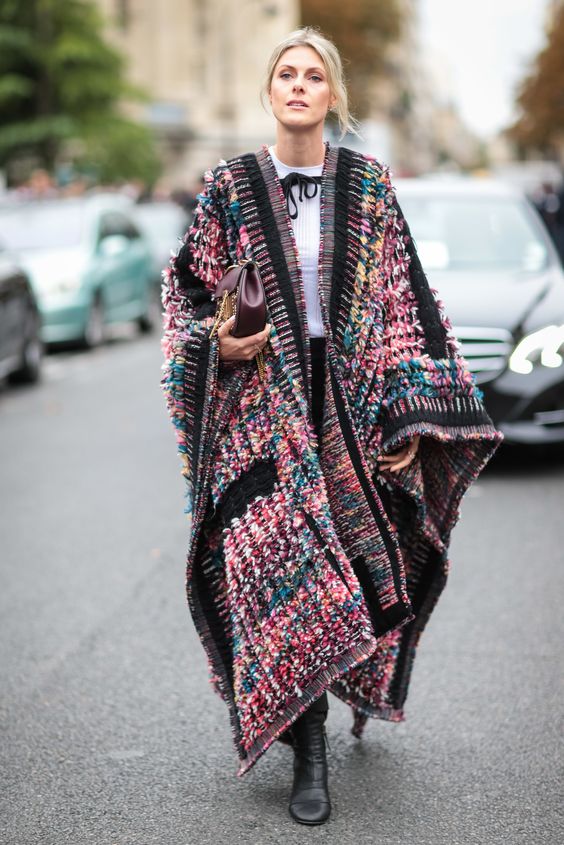 crochet poncho