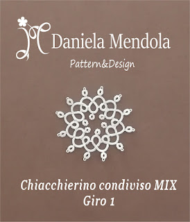 Tatting sharing MIX: round 1 - Chiacchierino condiviso MIX: giro 1