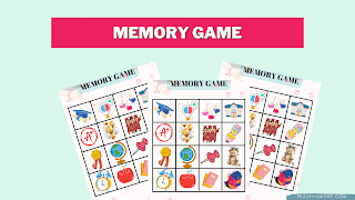 memory printable games for grad parties