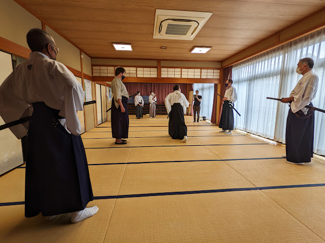 Iaido experience in Inuyama