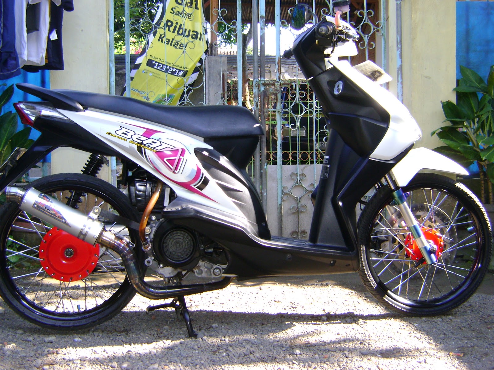 Galeri 54 Gambar Modifikasi Motor Honda Beat 2015 Terbaik Dan