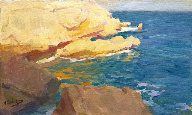 Pintor Alejandro Cabeza, Cala Tangó, Pintor Retratista, Alejandro Cabeza, Pintor Valenciano, Paisajes de Alejandro Cabeza, Paisajes de Jávea, Marinas de Alejandro Cabeza, Marinas de Jávea, Paisajes Marinos, Joaquín Sorolla, Aureliano de Beruete, Julio Peris Brell, Ignacio Pinazo, Rigoberto Soler, 