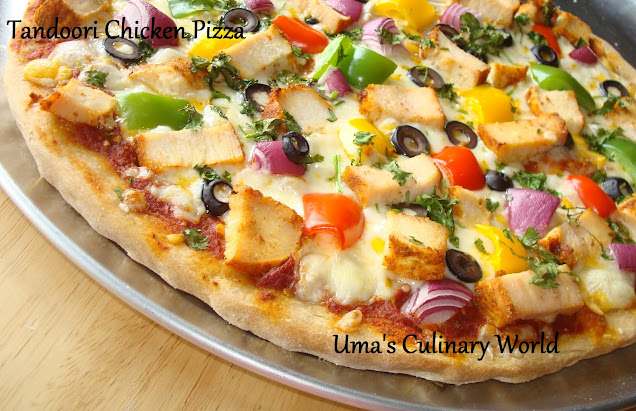 Tandoori Chicken Pizza