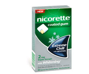 Free Nicorette Extreme Chill Gum