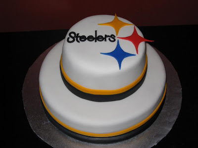 Birthday Cake Delivery on Katie S Cakes  Steelers Cake