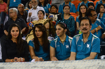 Celebrities Gallery at IPL Match In Hyderabad