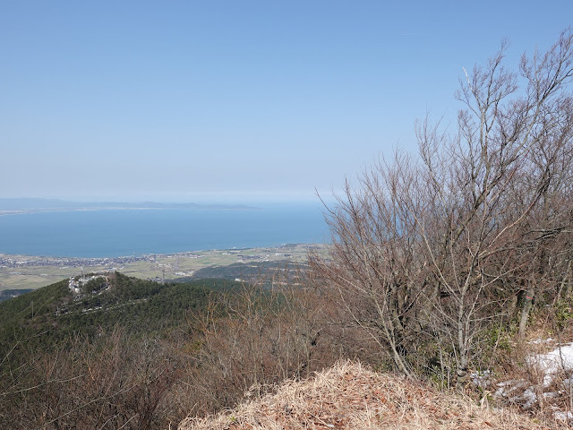 孝霊山　山頂からの風景