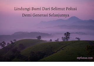 selamatkan bumi dari selimut polusi