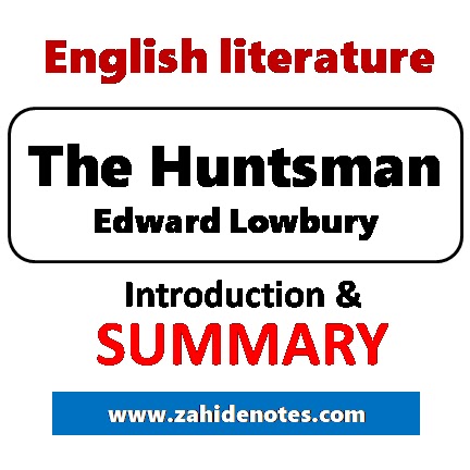 huntsman poem essay answer