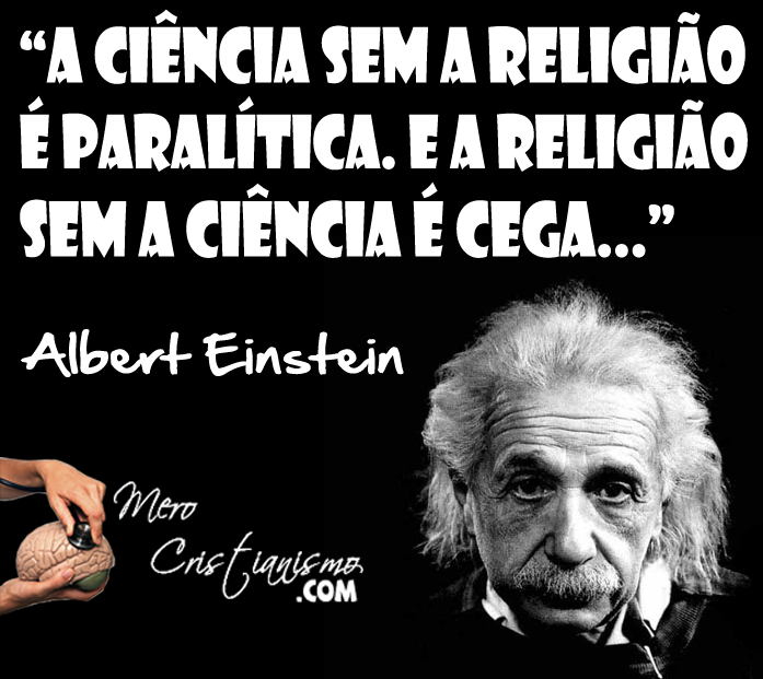 Frases Inteligentes: Frase de Einstein sobre a ciência e a 